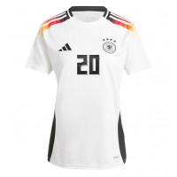 Fotbalové Dres Německo Benjamin Henrichs #20 Dámské Domácí ME 2024 Krátký Rukáv